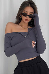 Casual Sleeveless Tight Top Solid Shirt Sexy Top