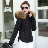Casual Fur Hooded Coats