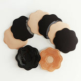 Chest Paste Reusable Silicone Breast Petals Bra Flower Invisible Nipple Stickers Prevent Dew Point Chest Accessories