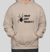 Spider Beat Lässiger Unisex-Hoodie aus Baumwolle