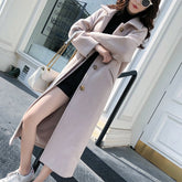 Oversize Long Single Breasted Trench Coat