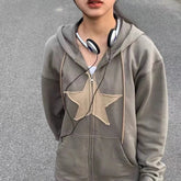 Big Star Sky Shine Cool Hooded Winter Hoodies