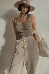 Pull court débardeur