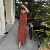 Slim waist tie dress