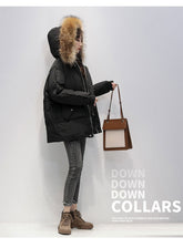 Furry Edge Hooded Thicken Winter Oversized Parkas