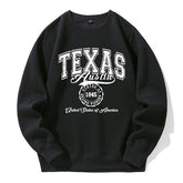1845 Texas Austin Fleece Warm Hoodies