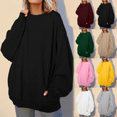 Oversized Crewneck Loose Style Sweatshirts