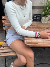 Pulls courts et fins à manches longues et col rond pour le printemps