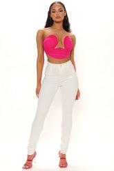 Tall Feelin' Fly Super Stretch Skinny Jeans - White