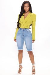 Sunday Blues Bermuda Shorts - Light Blue Wash