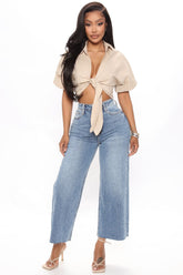 Watch Me Go Premium Stretch Jeans - Medium Blue Wash