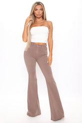Tall Santorini Super Stretch Flare Jeans - Mocha