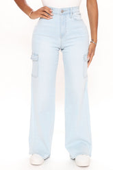 Workflow Stretch Skater Jeans - Light Blue Wash