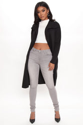 Tall Gray Matter Skinny Jeans - Grey