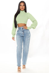 Still Got It Straight Leg Jeans - Light Blue Wash