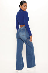 Workflow Stretch Skater Jeans - Medium Blue Wash