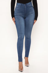 Tall Eva Super Soft Curvy Skinny Jean - Medium Wash