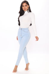Supernatural High Rise Jeans - Light Blue Wash