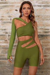 Zuma Asymmetric Cut Out Pant