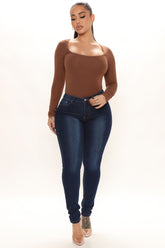 South Street Skinny Jeans - Dark Wash