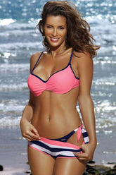 3 Piece Swimsuit With Spaghetti Straps