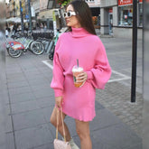 Lauren Ribbed Knit Sweater and Skirt Two Piece Set