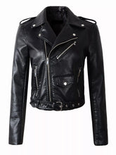 Selena Vegan Leather Moto Jacket