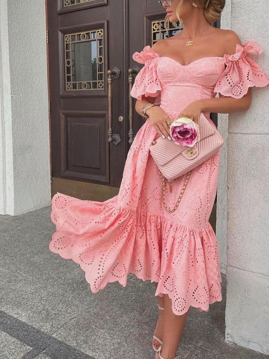 Srping fashion off shoulder off shoulder lace dress women's dress Hip Wrap Ruffle Dress Fall party dress Orro Shop Srping fashion off shoulder off shoulder lace dress women's dress Hip Wrap Ruffle Dress Fall party dress Orro Shop
