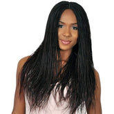 perruque longue tresse