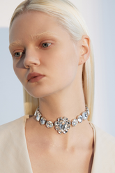 Funkelnder Diamant-Choker