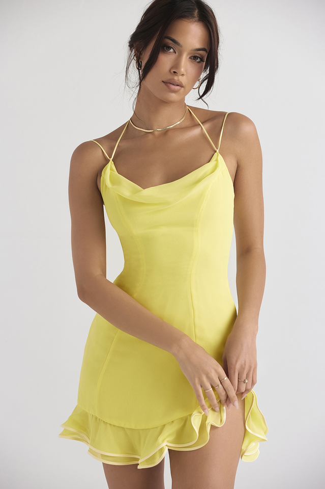 uo scarlett ruffle midi dress UO Scarlett Ruffle Midi Dress