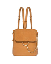 Val Chain Convertible Backpack - Camel