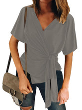 Solid Color Temperament Commuter Foreign Trade Short-sleeved Inner Pullover Cotton Slim Bottoming Shirt