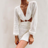 Vibes Cut Out Knit Dress
