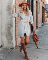 Sleepy Strickjacke - Grau