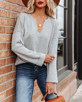 Snow Joke Strickpullover - Heather Grey