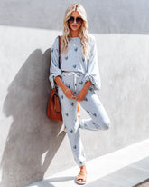 Social Skulls Knit Joggers