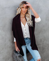 Solitaire Weste - Weinrot