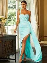 Temperament And Sequins Backless Banquet Evening Dress
