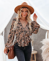 Swoop verstellbares bedrucktes Oberteil