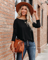 Well Loved Stricktop - Einfarbig Schwarz