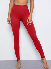 Nahtlose Sport-Leggings mit breitem Bund