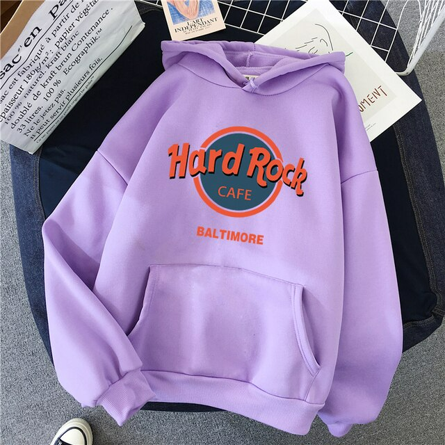 Casual Florida Hard Rock Cafe Hoodies