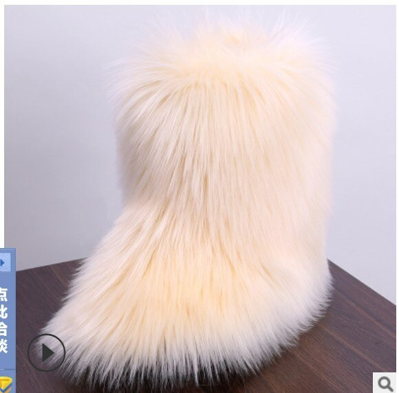 Casual Furry Softener Warm Snow Boots