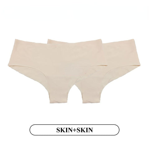 2Pcs/Lot Sexy Seamless Panties Underwear Female Comfortable Intimates Low-Rise Briefs Lingerie Drop Shipping