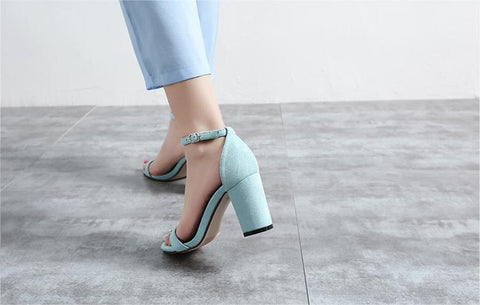 Passt zu allem Basic Block Heels