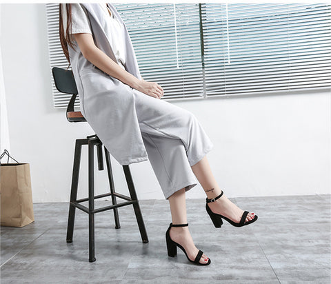 Passt zu allem Basic Block Heels