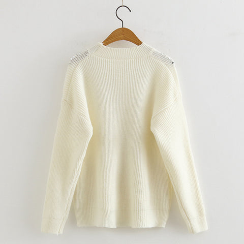 Too Cool Sequin Knit Sweater