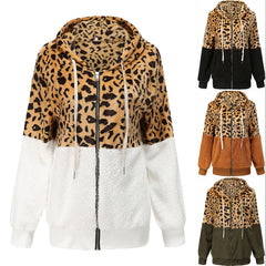 Leopard Camouflage Patchwork Jacket