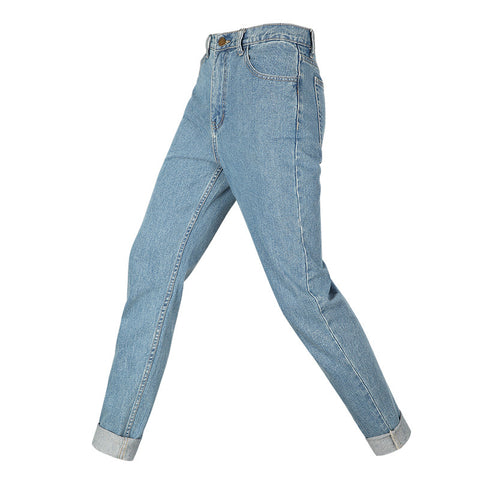 Stop Worrying Easy Waist Mom Jeans - Medium Blue Wash